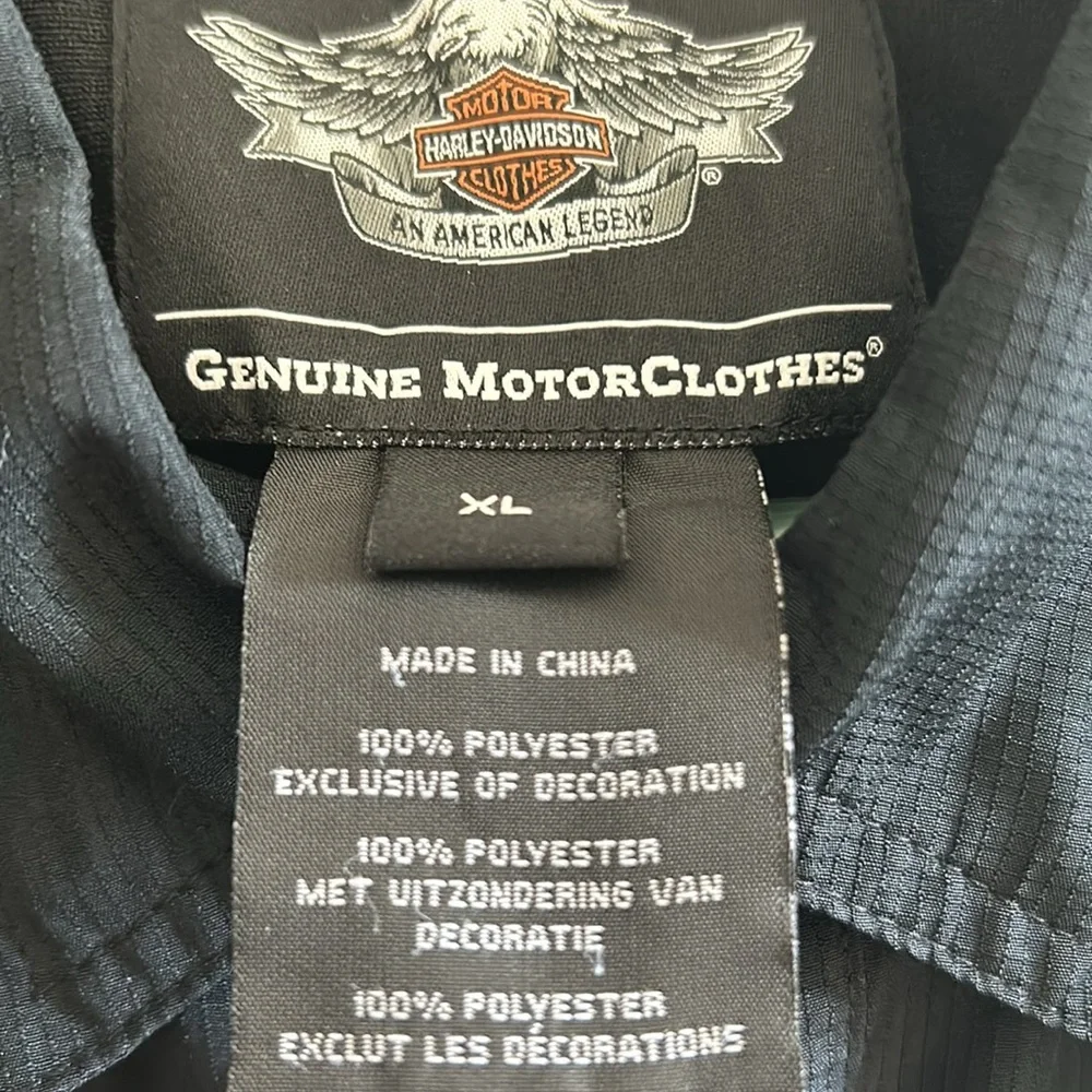 Men’s Harley Davidson Performance Short Sleeve Shirt - Picture 11 of 12